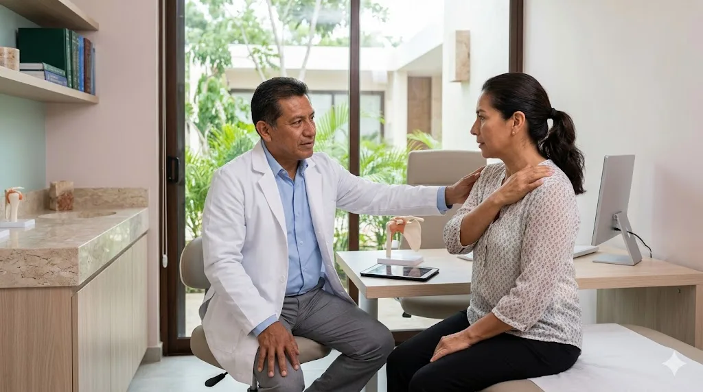 ¿Qué especialista trata el dolor de hombro?
