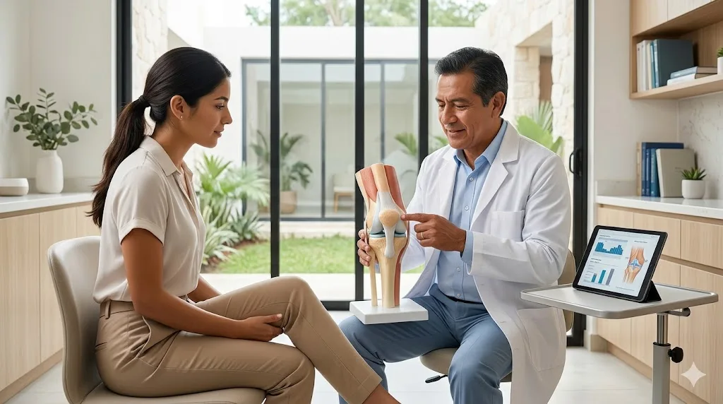 ¿Qué especialista trata el dolor de rodilla?