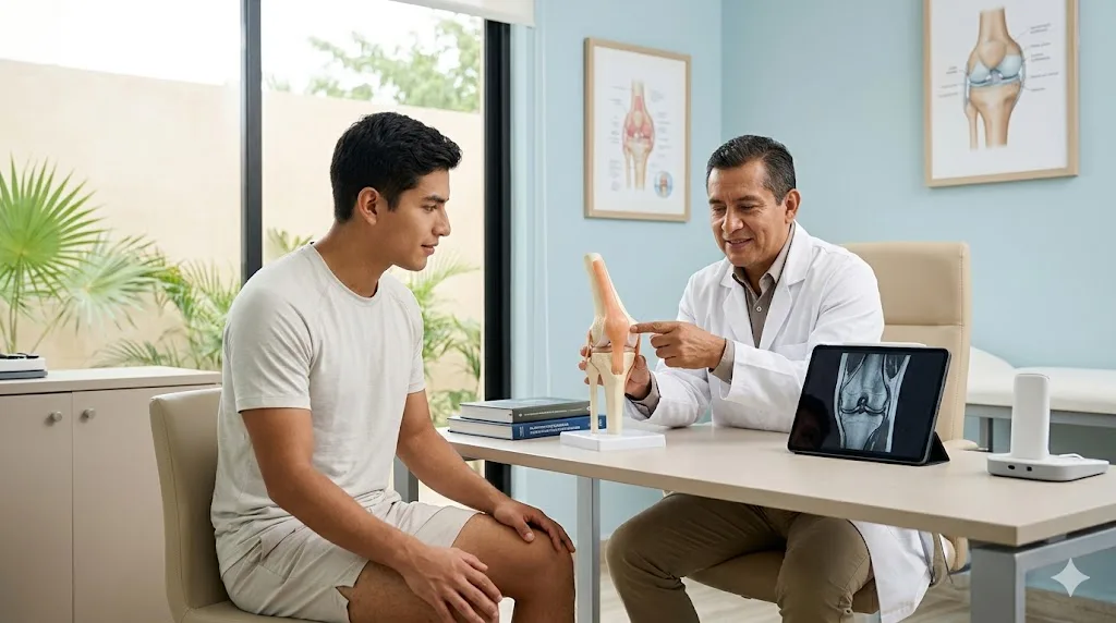 ¿Qué especialista trata la lesión de ligamentos?